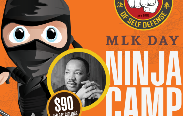 MLK Day Ninja Camp on Monday